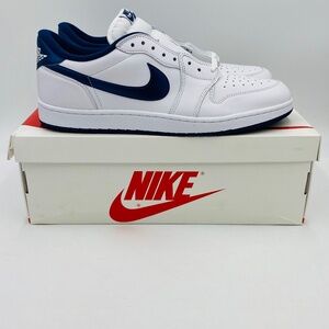 NIKE AIR JORDAN 1 LOW '85 (Metallic Navy) - Size 16 - NIB